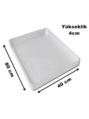 Baklava Tepsisi 40x80x4 cm 1800 gr